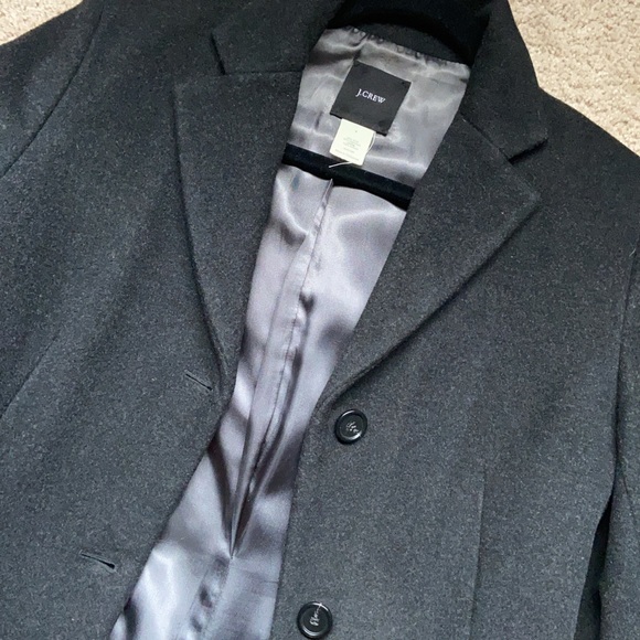 J. Crew Black Pea Coat - Picture 4 of 9